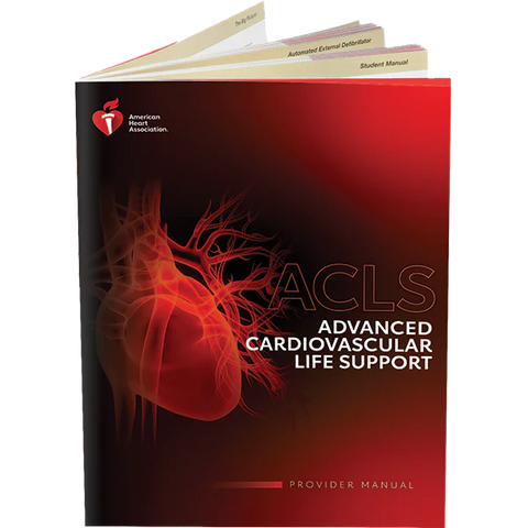Advanced Cardiovascular Life Support Provider Manual ACLS ISBN: 9781616697723