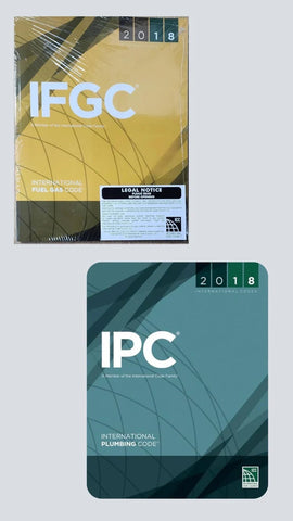 2018 International Plumbing & Fuel Gas Code Set | ICC Series – Official Codebooks